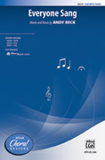 Cover icon of Everyone Sang sheet music for choir (SAB: soprano, alto, bass) by Andy Beck, intermediate skill level