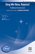 Cover icon of Sing We Now, Rejoice! sheet music for choir 3-Part Mixed (with Opt. Baritone) by Donald Moore, intermediate skill level