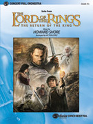 Cover icon of The Lord of the Rings: The Return of the King, Suite from (COMPLETE) sheet music for full orchestra by Howard Shore and Victor Lopez, intermediate skill level