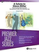 Cover icon of A Salute to Glenn Miller sheet music for jazz band (full score) by Anonymous, intermediate skill level