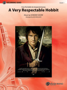Cover icon of A Very Respectable Hobbit (COMPLETE) sheet music for concert band by Howard Shore, beginner skill level