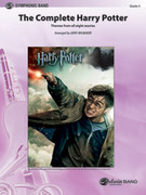 Cover icon of The Complete Harry Potter (COMPLETE) sheet music for concert band by Anonymous, intermediate skill level