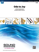 Cover icon of Ode to Joy (COMPLETE) sheet music for concert band by Ludwig van Beethoven and Robert Sheldon, classical score, beginner skill level
