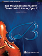Cover icon of Two Movements from Seven Characteristic Pieces, Op. 7 sheet music for string orchestra (full score) by Felix Mendelssohn-Bartholdy, Felix Mendelssohn-Bartholdy and Steven H. Brook, classical score, intermediate skill level