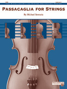Cover icon of Passacaglia for Strings sheet music for string orchestra (full score) by Michael Senturia, easy/intermediate skill level