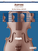 Cover icon of Aspire sheet music for string orchestra (full score) by Bob Phillips, easy/intermediate skill level