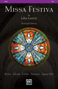 Cover icon of Missa Festiva sheet music for choir by John Leavitt, intermediate skill level
