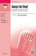 Cover icon of Swing's the Thing! sheet music for choir (SATB: soprano, alto, tenor, bass) by Anonymous and Alan Billingsley, intermediate skill level