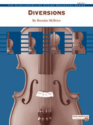 Cover icon of Diversions (COMPLETE) sheet music for string orchestra by Brendan McBrien, intermediate skill level