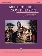 Cover icon of Menuet sur le nom d'Haydn sheet music for concert band (full score) by Maurice Ravel, classical score, intermediate skill level