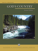 Cover icon of God's Country sheet music for concert band (full score) by Rossano Galante, intermediate skill level