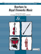 Cover icon of Overture to Royal Fireworks Music sheet music for full orchestra (full score) by George Frideric Handel, classical score, intermediate skill level