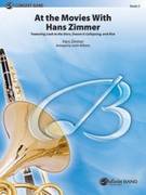 Cover icon of At the Movies with Hans Zimmer (COMPLETE) sheet music for concert band by Hans Zimmer, intermediate skill level