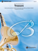 Cover icon of Treasure sheet music for concert band (full score) by Philip Lawrence and Bruno Mars, intermediate skill level