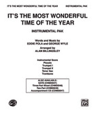 Cover icon of It's the Most Wonderful Time of the Year sheet music for choir (full score) by Eddie Pola, George Wyle and Alan Billingsley, intermediate skill level