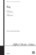 Cover icon of Fog sheet music for choir (Unison, 2-Part, or 3-Part Treble) by Audrey Snyder, intermediate skill level