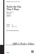 Cover icon of You're the One That I Want sheet music for choir (SAB: soprano, alto, bass) by John Farrar, intermediate skill level