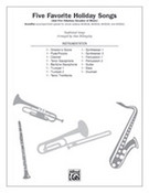 Cover icon of Five Favorite Holiday Songs (COMPLETE) sheet music for Choral Pax by Anonymous and Alan Billingsley, easy/intermediate skill level