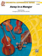 Cover icon of Away in a Manger sheet music for string orchestra (full score) by Martin Luther, intermediate skill level