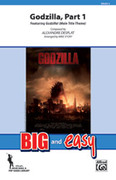Cover icon of Godzilla, Part 1 (COMPLETE) sheet music for marching band by Alexandre Desplat and Michael Story, intermediate skill level