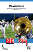 Cover icon of Monster Mash (COMPLETE) sheet music for marching band by Bobby Pickett and Michael Story, intermediate skill level