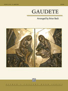 Cover icon of Gaudete (COMPLETE) sheet music for concert band by Brian Beck, intermediate skill level