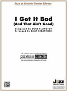Cover icon of I Got It Bad sheet music for jazz band (full score) by Duke Ellington and Billy Strayhorn, intermediate skill level