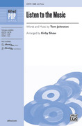 Cover icon of Listen to the Music sheet music for choir (SAB: soprano, alto, bass) by Tom Johnston and Kirby Shaw, intermediate skill level