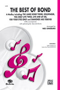 Cover icon of The Best of Bond (A Medley) sheet music for choir (SATB: soprano, alto, tenor, bass) by Anonymous, intermediate skill level