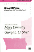 Cover icon of Song of Peace (Dona Nobis Pacem) sheet music for choir (2-Part) by Mary Donnelly and George L.O. Strid, intermediate skill level