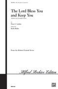 Cover icon of The Lord Bless You and Keep You sheet music for choir (SATB: soprano, alto, tenor, bass) by Peter Lutkin and Peter Lutkin, intermediate skill level