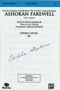Cover icon of Ashokan Farewell (from The Civil War, a Film by Ken Burns)  sheet music for choir (SAB") by Jay Ungar, intermediate skill level