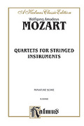 Cover icon of String Quartets (COMPLETE) sheet music for string quartet by Wolfgang Amadeus Mozart, classical score, easy/intermediate skill level