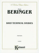 Cover icon of Daily Technical Studies for Piano (COMPLETE) sheet music for piano solo by Oscar Beringer, classical score, intermediate skill level
