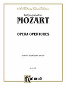 Cover icon of Opera Overtures (COMPLETE) sheet music for piano four hands by Wolfgang Amadeus Mozart, classical score, easy/intermediate skill level