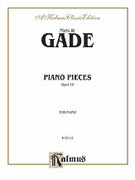 Cover icon of Piano Pieces, Op. 19 (COMPLETE) sheet music for piano solo by Niels Gade, classical score, intermediate skill level