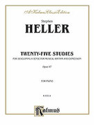 Cover icon of Twenty-five Studies, Op. 47 (COMPLETE) sheet music for piano solo by Stephen Heller, classical score, intermediate skill level