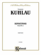 Cover icon of Sonatinas, Volume I (COMPLETE) sheet music for piano solo by Friedrich Daniel Rudolf Kuhlau and Friedrich Daniel Rudolf Kuhlau, classical score, intermediate skill level