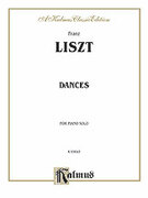 Cover icon of Dances (COMPLETE) sheet music for piano solo by Franz Liszt, classical score, intermediate skill level