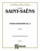 Cover icon of Saint-Sans: Piano Concerto No. 2 in G Minor, Op. 22 (COMPLETE) sheet music for two pianos, four hands by Camille Saint-Saens and Camille Saint-Saens, classical score, easy/intermediate duet