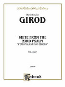 Cover icon of Suite from the 23rd Psalm L'Eternal Est Mon Berger (COMPLETE) sheet music for organ solo by Marie-Louise Girod, classical score, easy/intermediate skill level
