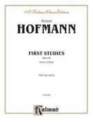 Cover icon of First Studies, Op. 86 (COMPLETE) sheet music for viola by Richard Hofmann, classical score, intermediate skill level