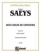Cover icon of Deux Solos de Concours, Op. 130 (COMPLETE) sheet music for violin and piano by Henry Wieniawski and Henry Wieniawski, classical score, intermediate skill level
