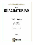 Cover icon of Two Pieces (COMPLETE) sheet music for violin and piano by Aram Khachaturian, classical score, intermediate skill level