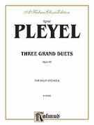 Cover icon of Three Grand Duets, Op. 69 (COMPLETE) sheet music for violin and viola by Ignaz Joseph Pleyel and Ignaz Joseph Pleyel, classical score, intermediate duet