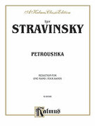 Cover icon of Petroushka (COMPLETE) sheet music for piano four hands by Igor Stravinsky, classical score, easy/intermediate skill level