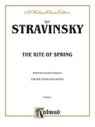 Cover icon of Rite of Spring (COMPLETE) sheet music for piano four hands by Igor Stravinsky, classical score, easy/intermediate skill level
