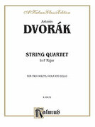 Cover icon of Quartet in F Minor, Op. 9 (COMPLETE) sheet music for string quartet by Antonn Dvork, classical score, easy/intermediate skill level
