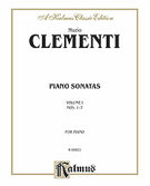 Cover icon of Piano Sonatas, (COMPLETE) sheet music for piano solo by Muzio Clementi, classical score, intermediate skill level