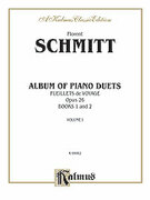 Cover icon of Album of Piano Duets, Volume I (COMPLETE) sheet music for piano four hands by Florent Schmitt, classical score, easy/intermediate skill level